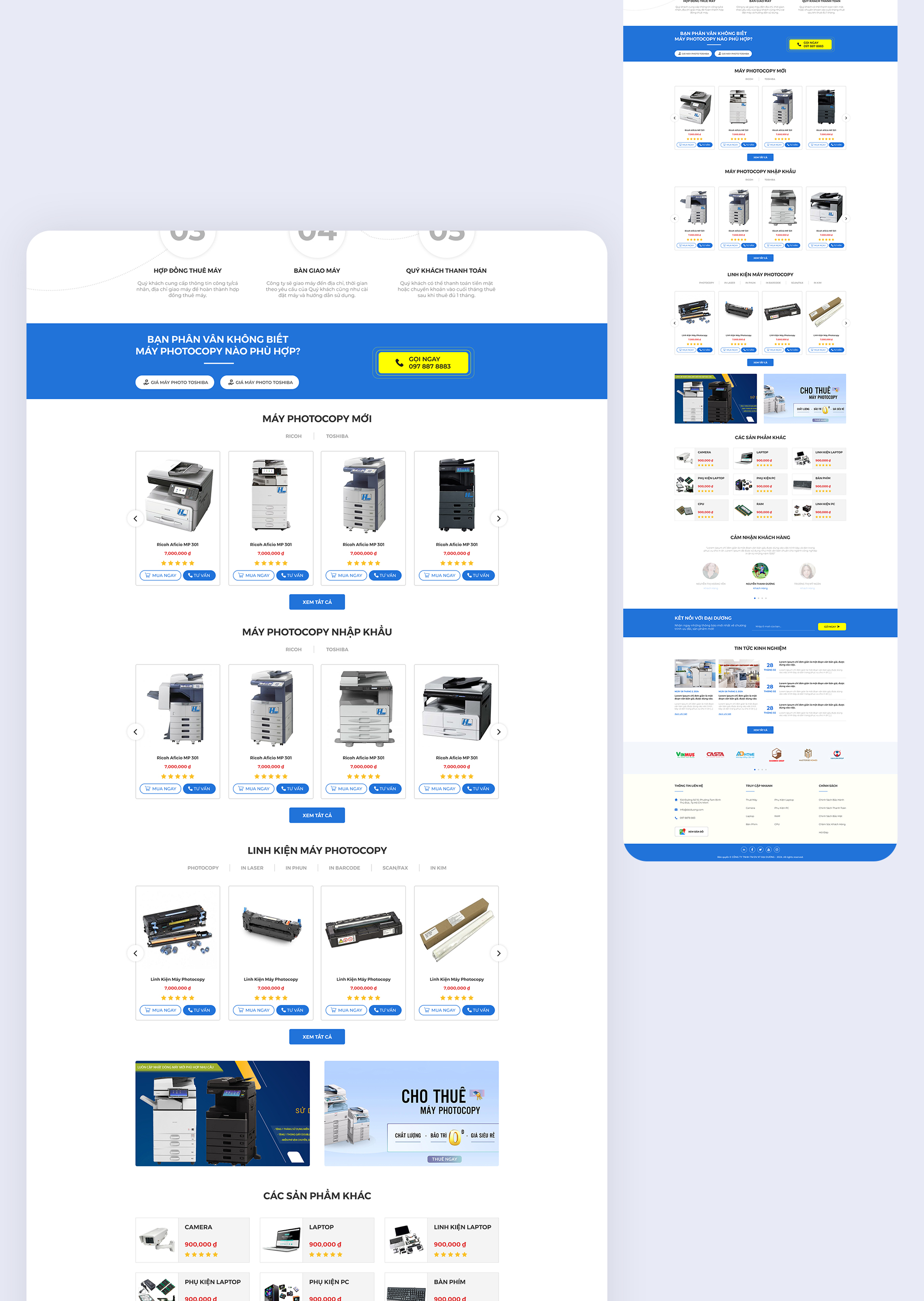 Thanh Dương - Thiết Kế Website Thiết Bị Văn Phòng