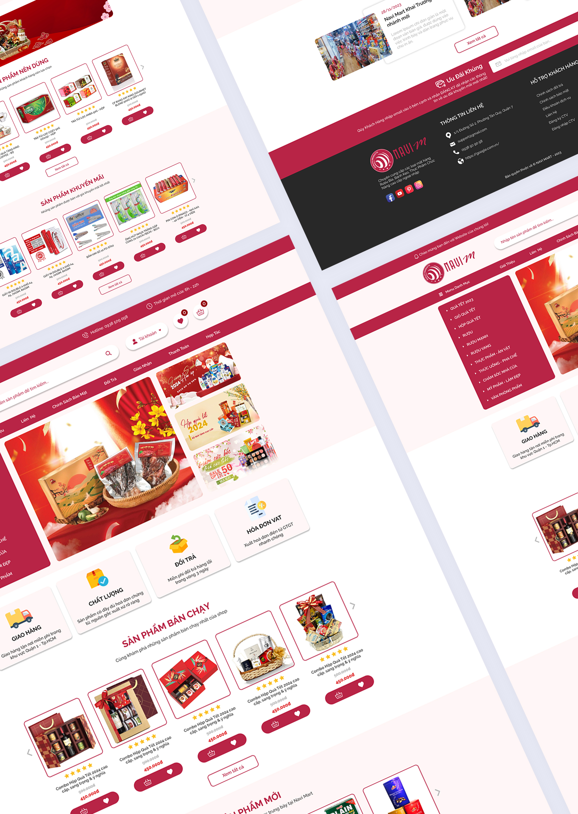 Thiết kế website ngành Thực phẩm - Thanh Dương