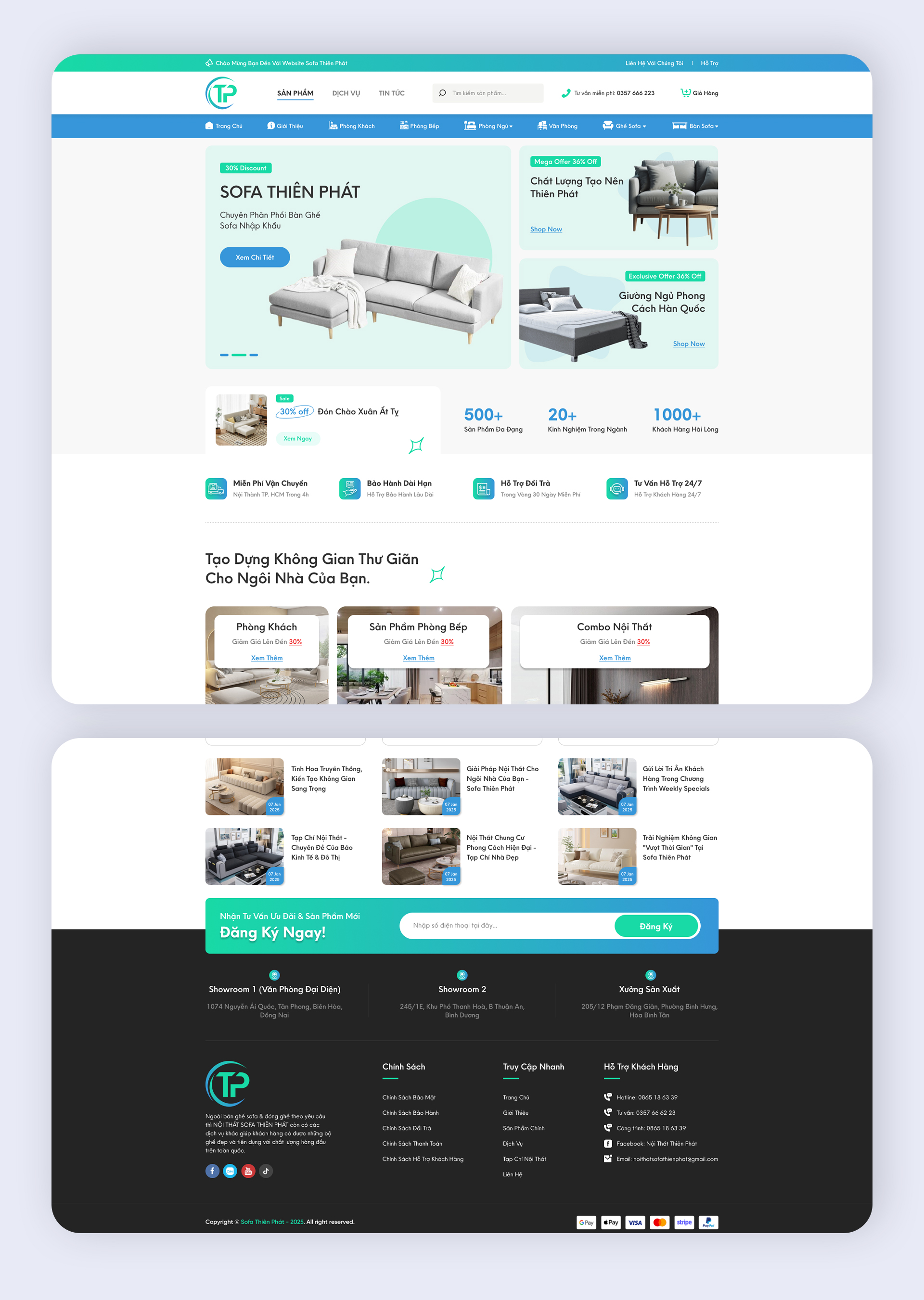 Thanh Dương - Thiết Kế Website Nội Thất