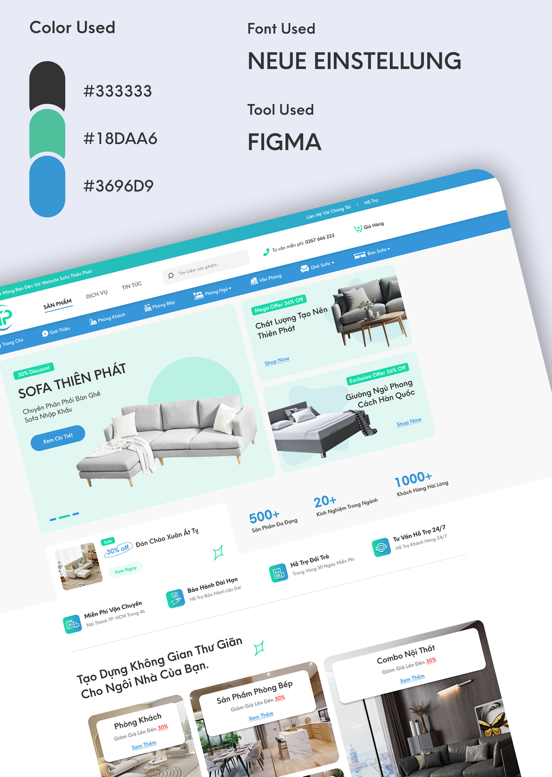 Thanh Dương - Thiết Kế Website Nội Thất