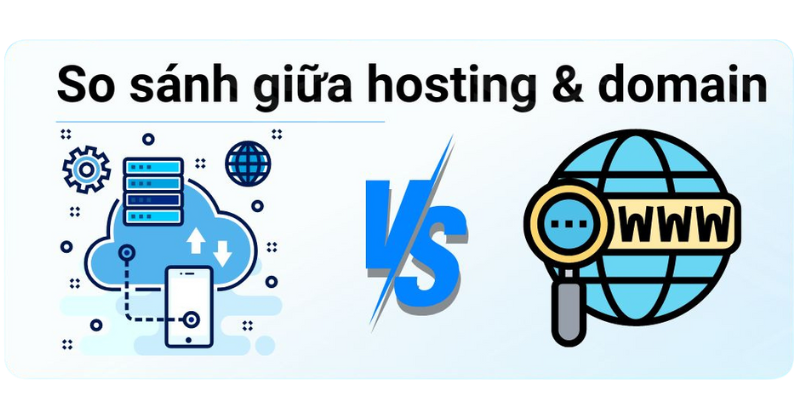 Điểm khác nhau giữa tên miền và Hosting là gì?