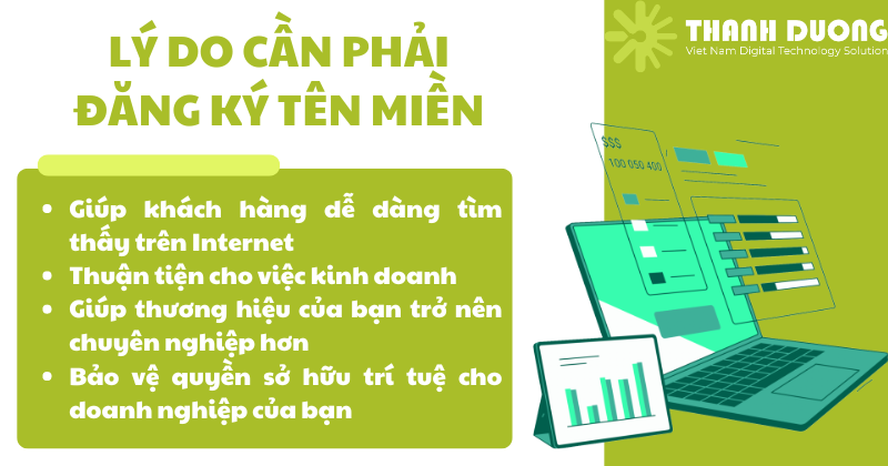 Lý do cần phải đăng ký tên miền?