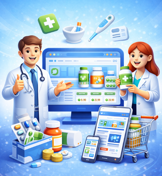 Thiết Kế Website Dược Chuyên Nghiệp Với Giá Tốt