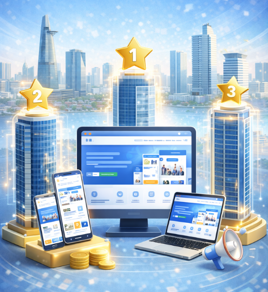 Top 10 Công Ty Thiết Kế Website Hồ Chí Minh Chuyên Nghiệp