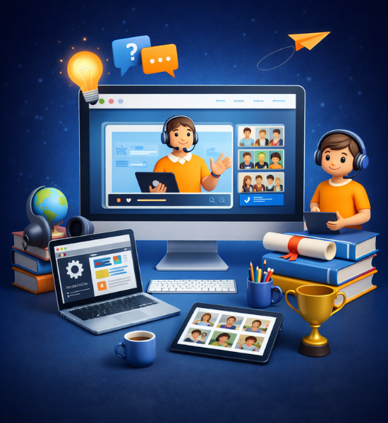 Dịch Vụ Thiết Kế Website Dạy Học Trực Tuyến Theo Yêu Cầu