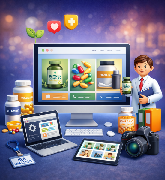 Dịch Vụ Thiết Kế Website Thực Phẩm Chức Năng Tăng Doanh Thu