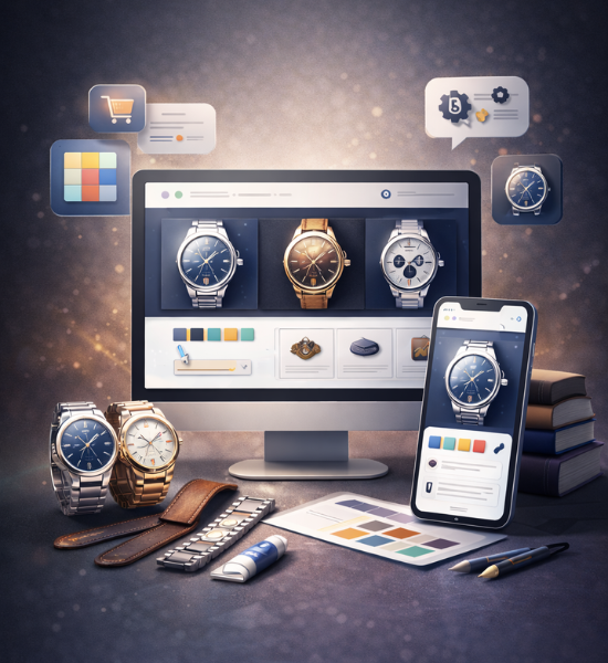 Thiết Kế Website Bán Đồng Hồ Đẹp Theo Yêu Cầu, Độc Quyền