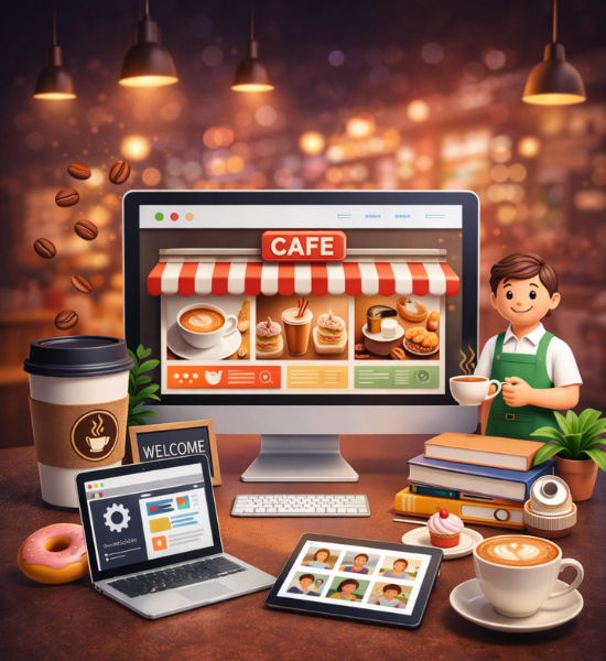 Dịch Vụ Thiết Kế Website Quán Cafe Đẹp, Thu Hút Khách