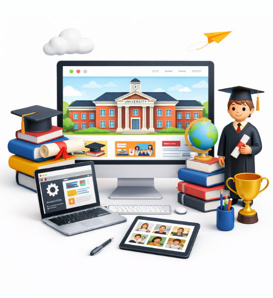 Dịch Vụ Thiết Kế Website Trường Đại Học Uy Tín, Chuyên Nghiệp