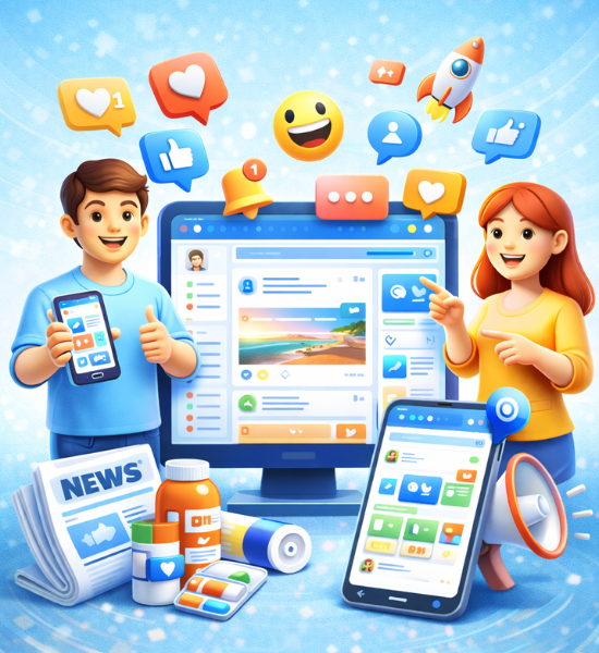 Thiết Kế Website Mạng Xã Hội Chuyên Nghiệp, Nổi Bật, Ấn Tượng