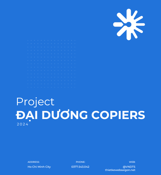 Dự Án Đại Dương Copiers – Website Chuyên Nghiệp Cho Thiết Bị Văn Phòng Hiện Đại
